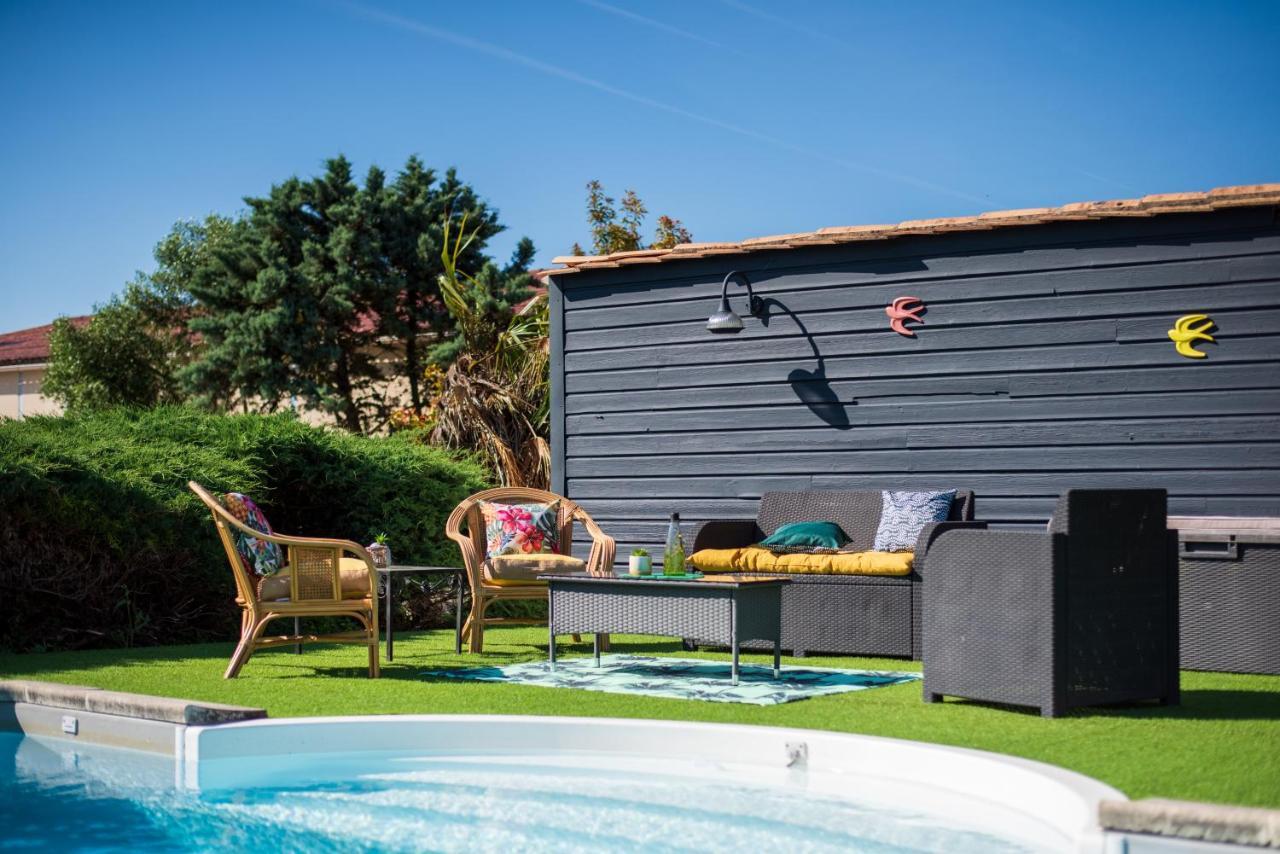 Chambre Vigne, Piscine Spa Fitness Lugon et l’Ile du Carney Exteriör bild